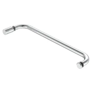 Round Towel Rail with IDK6 Door Knob Polished Chrome by Estelle, a Towel Rails for sale on Style Sourcebook