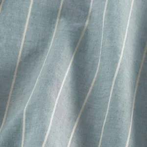 Vintage Stripe Sheet Set - Softwash Cotton, Queen, Forest Green Melange - Canningvale by Canningvale_Vintage, a Sheets for sale on Style Sourcebook