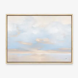 Glint on the Horizon Blue Canvas Print by The Print Emporium, a Prints for sale on Style Sourcebook