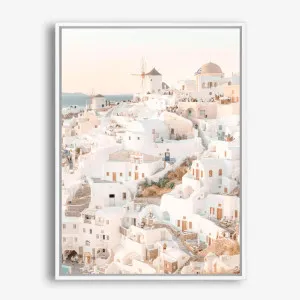 Santorini Sunset I Photo Canvas Print by The Print Emporium, a Prints for sale on Style Sourcebook
