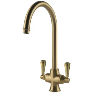 Turner Hastings Ludlow Purifier Filtered Water Mixer Tap Brushed Brass LU203KT-BB by Turner Hastings, a Kitchen Taps & Mixers for sale on Style Sourcebook
