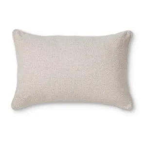 Casey Cream Textured Cushion feather filled 40x60cm by Coast to Coast, a Cushions, Decorative Pillows for sale on Style Sourcebook