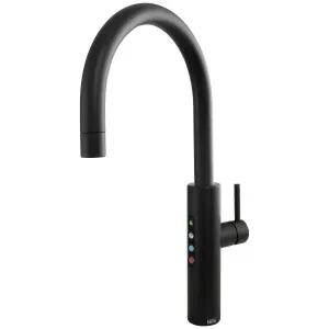 Billi Home BCS with Gooseneck Multifunction Mixer Tap Matte Black 925101GMB by Billi, a Kitchen Taps & Mixers for sale on Style Sourcebook