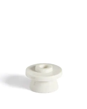 Zalvori white marble candle holder 8cm by null, a Lanterns for sale on Style Sourcebook