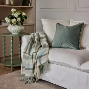 Kipling Green/Blue Soft Textured Throw 160x200cm by Madras Link, a Throws for sale on Style Sourcebook