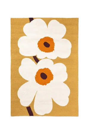 Marimekko Unikko Anniversary Honey Outdoor 433001 by Marimekko, a Contemporary Rugs for sale on Style Sourcebook