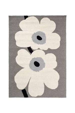 Marimekko Unikko Anniversary Grey Outdoor 433004 by Marimekko, a Contemporary Rugs for sale on Style Sourcebook