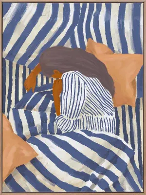 Allaine in Cool Hush Canvas Art Print by Urban Road, a Prints for sale on Style Sourcebook