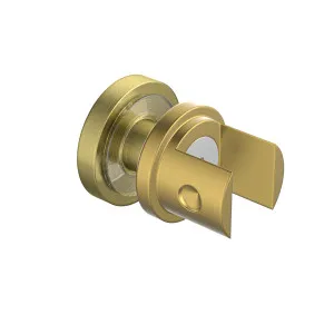 Bathroom Accessories Round Glass Mount Kit Brushed Brass by Estelle, a Door Stops for sale on Style Sourcebook