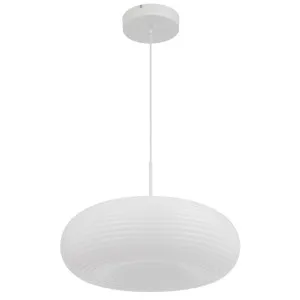 Telbix Tifton Large Sculptural Contour LED Pendant - White by Telbix, a Lighting for sale on Style Sourcebook