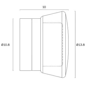 Telbix Lomira Sleek Contemporary LED Wall Light - NIckel by Telbix, a Wall Lighting for sale on Style Sourcebook