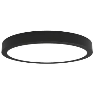 Domus Slenda Small Slimline LED Ceiling Light with 3CCT and Power Selectable - Black by Domus, a Lighting for sale on Style Sourcebook