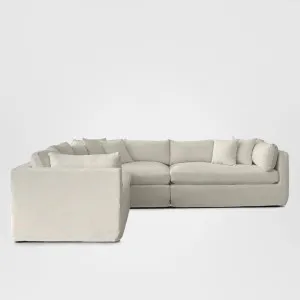 Marbella Modular Sofa Ivory - Left Facing by OneWorld Collection, a Decorative Accessories for sale on Style Sourcebook