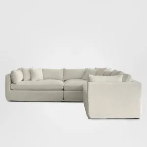 Marbella Modular Sofa Ivory - Right Facing by OneWorld Collection, a Decorative Accessories for sale on Style Sourcebook