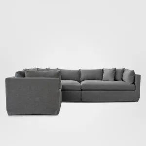 Marbella Modular Sofa Storm - Left Facing by OneWorld Collection, a Decorative Accessories for sale on Style Sourcebook