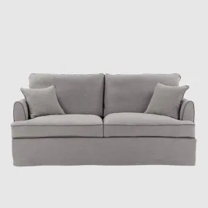 Byron Hamptons 2.5 Seat Sofa Pebble Grey by OneWorld Collection, a Decorative Accessories for sale on Style Sourcebook