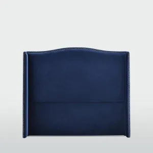 Mornington Bedhead Queen Blue Velvet by OneWorld Collection, a Plants for sale on Style Sourcebook