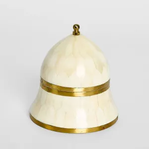 Suki Brass Box Large White by Florabelle Living, a Christmas for sale on Style Sourcebook