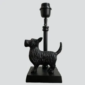 Schnauzer Table Lamp Base only Black by Ruby Star, a Decorative Accessories for sale on Style Sourcebook