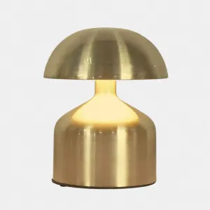 Porto Portable Table Lamp Brass by Emac & Lawton, a Christmas for sale on Style Sourcebook
