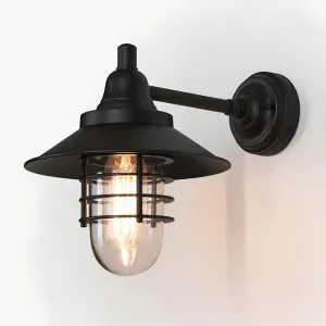 Clark Outdoor Wall Light Black by Emac & Lawton, a Christmas for sale on Style Sourcebook