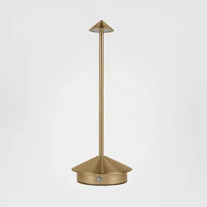 Warren Rechargeable Table Lamp Brass by Emac & Lawton, a Christmas for sale on Style Sourcebook