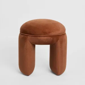 Harper Ottoman Ginger Bread by MRD Home, a Christmas for sale on Style Sourcebook
