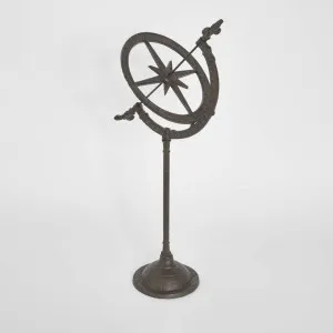 Solis Sundial Cast Iron Tall by PERFECT PIECES, a Christmas for sale on Style Sourcebook