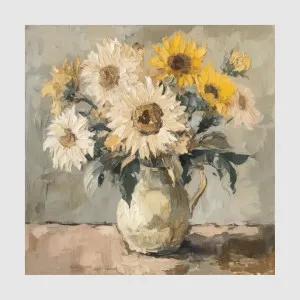 Wild Sunflower Vase Wall Art by PERFECT PIECES, a Christmas for sale on Style Sourcebook