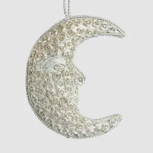 Celestial Man in The Moon Silver by Vixen & Velvet, a Christmas for sale on Style Sourcebook