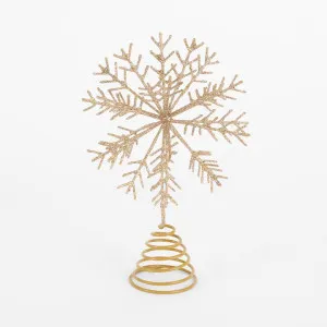 Snowflake Blitz Tree Topper by Vixen & Velvet, a Christmas for sale on Style Sourcebook
