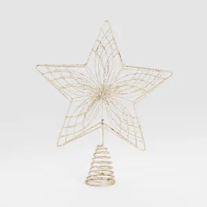Web Gilded Star Tree Topper by Vixen & Velvet, a Christmas for sale on Style Sourcebook