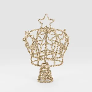 Vintage Tinsel Crown Decoration Small by Vixen & Velvet, a Christmas for sale on Style Sourcebook