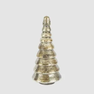Antiqued Glass Cone Tree Tall by Vixen & Velvet, a Christmas for sale on Style Sourcebook