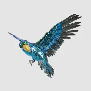 Amorina Sequin Flying Parrot Large by Vixen & Velvet, a Plants for sale on Style Sourcebook