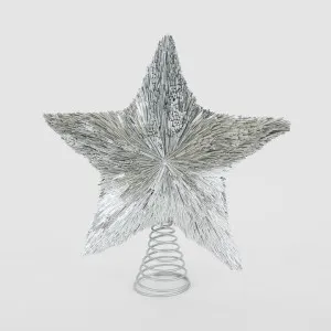Starry Tree Topper Silver by Vixen & Velvet, a Plants for sale on Style Sourcebook