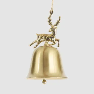 Reindeer Bell Tree Decoration by Vixen & Velvet, a Christmas for sale on Style Sourcebook