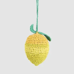 Handmade Crochet Lemon Decoration by Vixen & Velvet, a Decorative Accessories for sale on Style Sourcebook