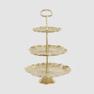 Leaf 3 Tier Cake Stand by Vixen & Velvet, a Christmas for sale on Style Sourcebook