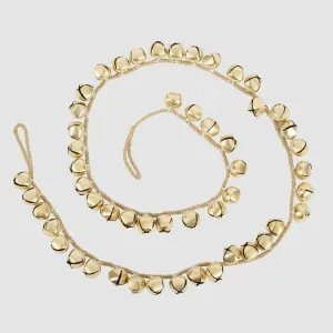 Assoune Gold Bell Garland by Vixen & Velvet, a Christmas for sale on Style Sourcebook