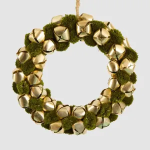 Grenier Pompom Wreath 33cm by Vixen & Velvet, a Christmas for sale on Style Sourcebook