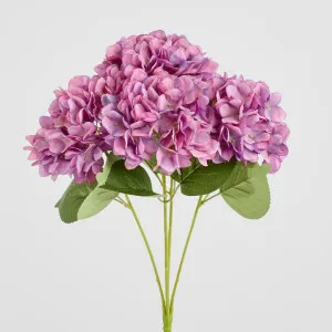 Yasmin Hydrangea Bunch Lavender by Florabelle Living, a Decorative Accessories for sale on Style Sourcebook