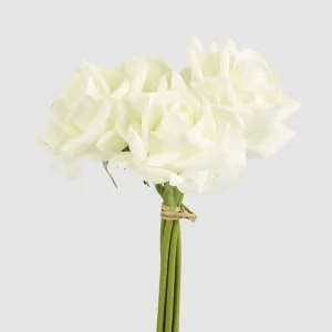 Amelia Real Touch Rose Bouquet Beige by Florabelle Living, a Plant Holders for sale on Style Sourcebook