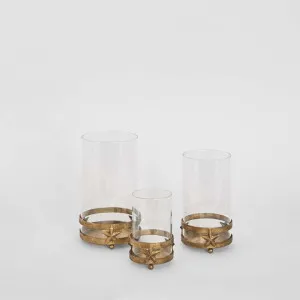 Golden Star Candle Stands Set of 3 by Vixen & Velvet, a Plants for sale on Style Sourcebook