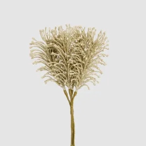 Glitter Fern Bunch Champagne by Vixen & Velvet, a Christmas for sale on Style Sourcebook