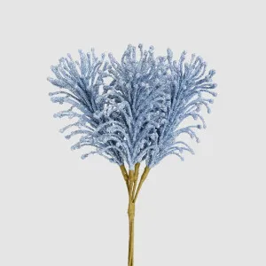 Glitter Fern Bunch Blue by Vixen & Velvet, a Christmas for sale on Style Sourcebook