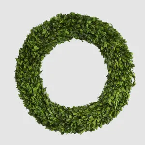 Preserved Boxwood Wreath 60cm by Vixen & Velvet, a Christmas for sale on Style Sourcebook