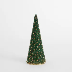 Emerald Gem Cone Tree Small Green by Vixen & Velvet, a Christmas for sale on Style Sourcebook