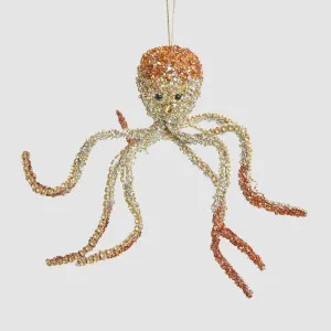 Octo Hanging Decoration Orange by Vixen & Velvet, a Decorative Accessories for sale on Style Sourcebook