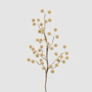 Sugar Gold Berry Stem by Vixen & Velvet, a Decorative Accessories for sale on Style Sourcebook